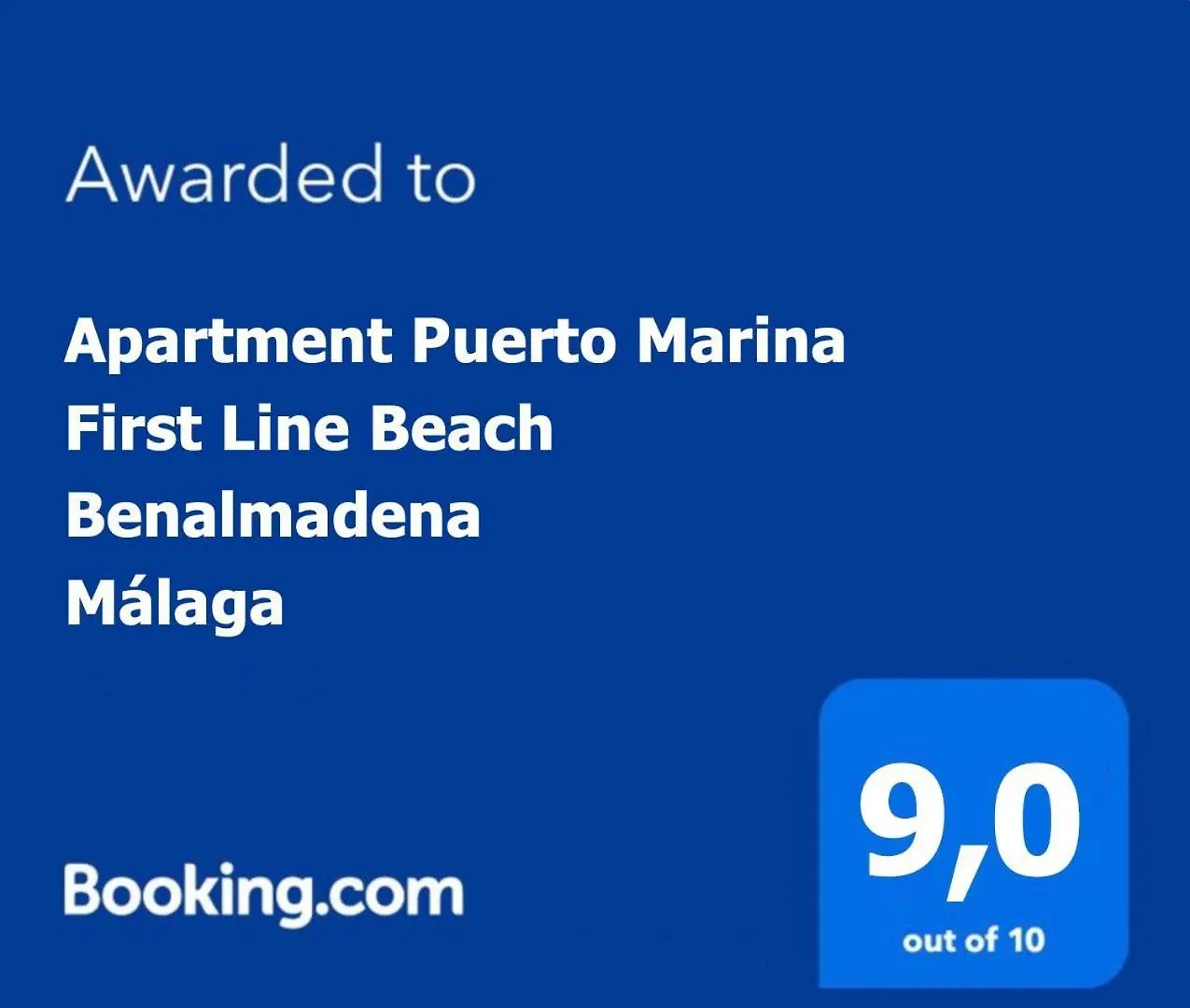 Apartment Puerto Marina - First Line Beach - Benalmadena - Malaga Spain